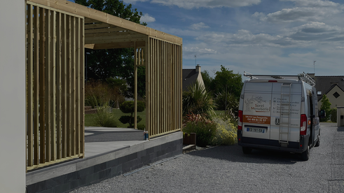 terrasse bois sur mesure à Bains-sur-Oust - image 3