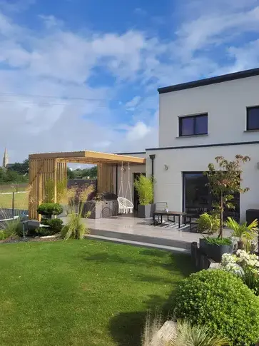 terrasse bois sur mesure Guer-1