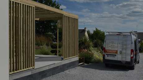 terrasse bois sur mesure Les Fougerêts-5