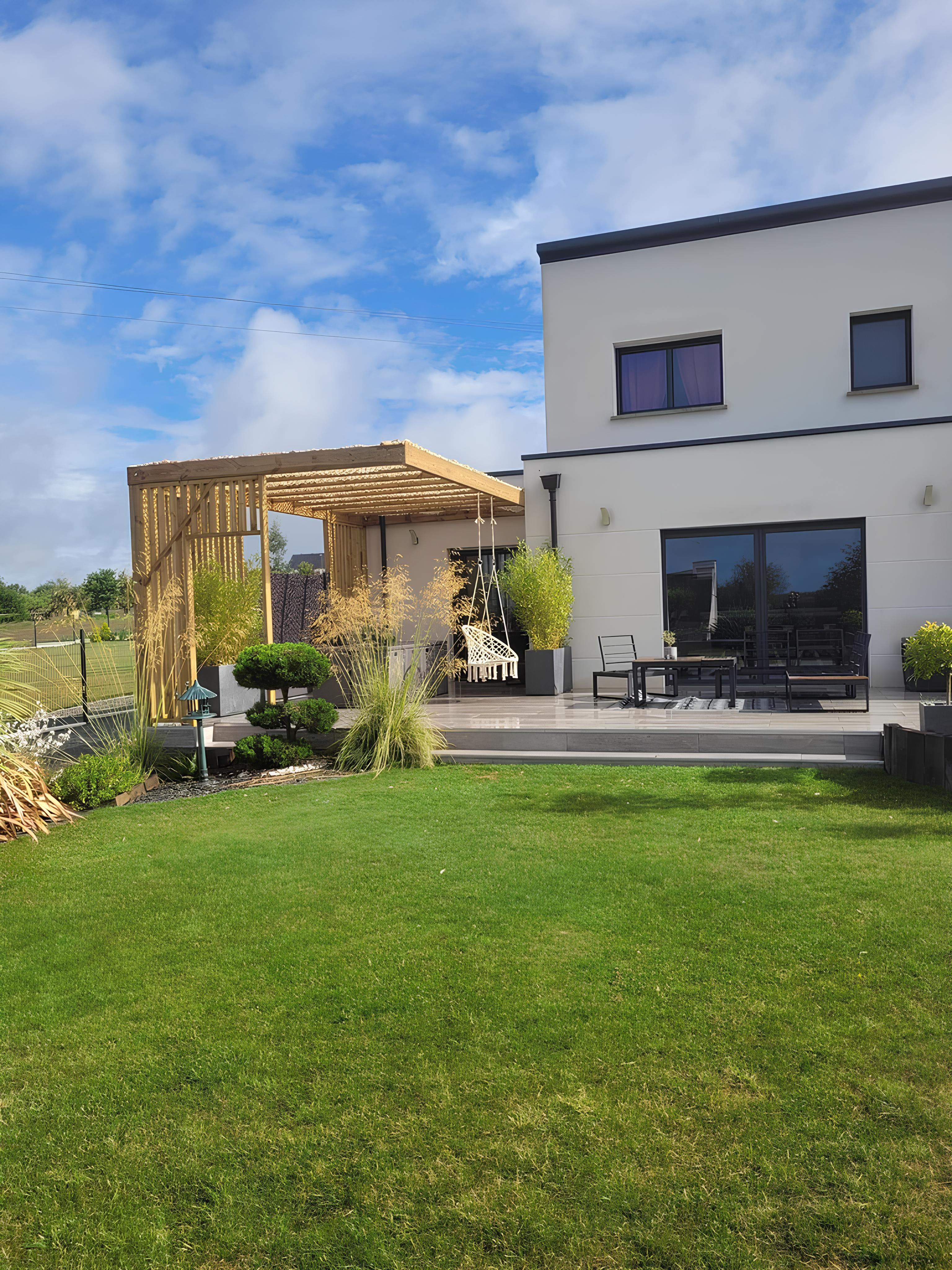 terrasse bois sur mesure redon