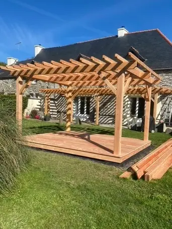 terrasse bois sur mesure à Sainte-Marie-de-Redon - image 4